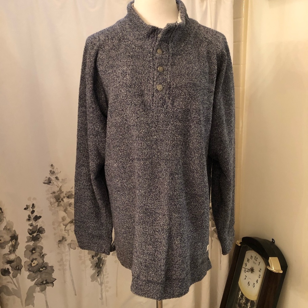 Mens terry pullover